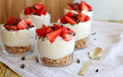 Baileys cheesecake i glas