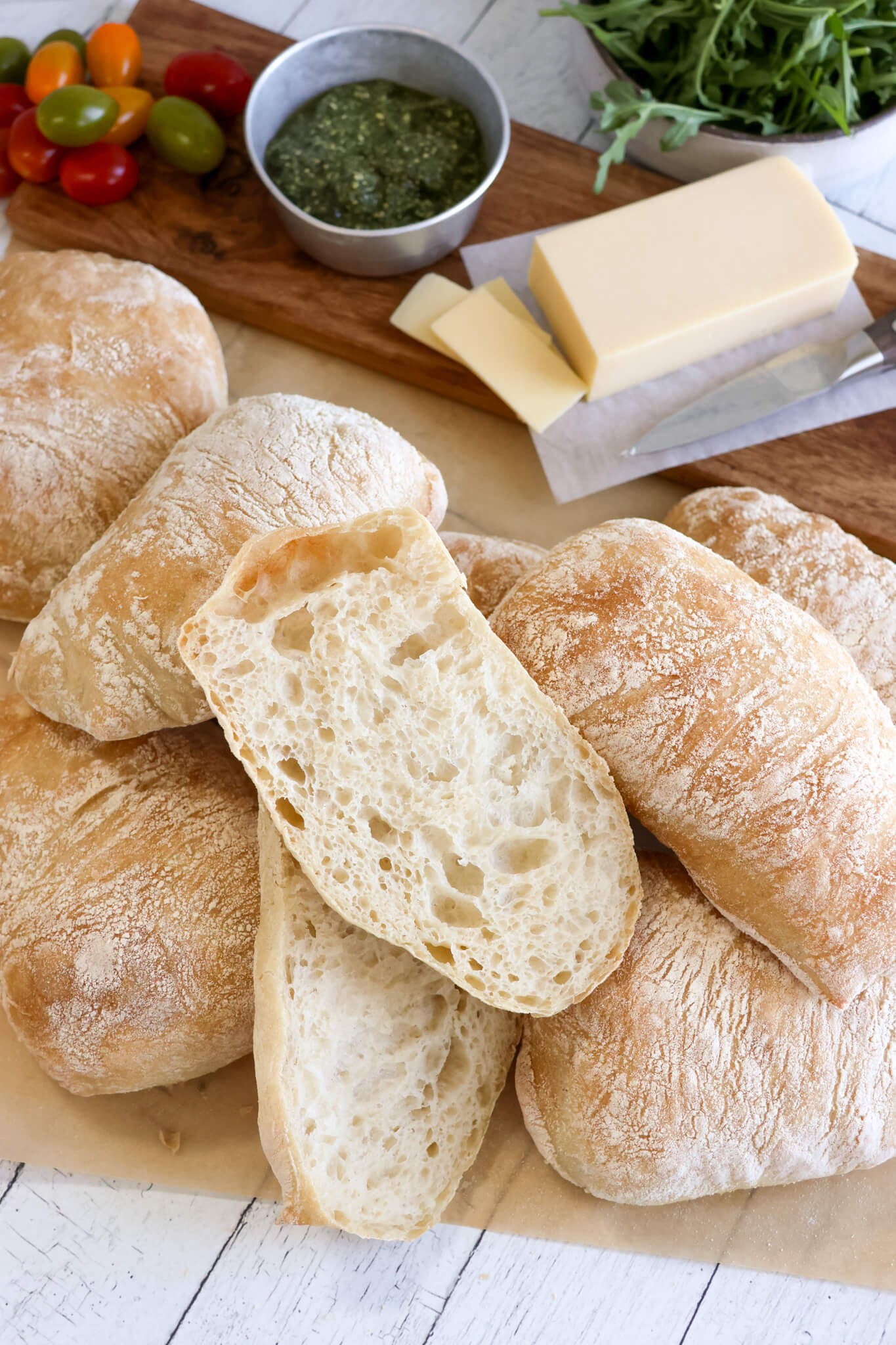 Ciabatta sandwichbrød