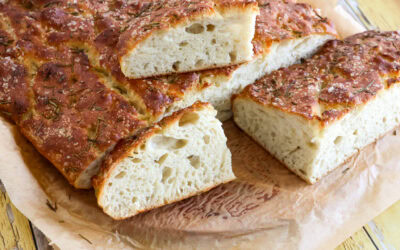 Focaccia i bradepande