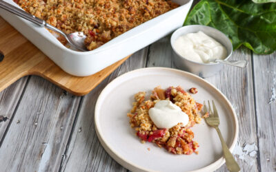 Rabarbercrumble