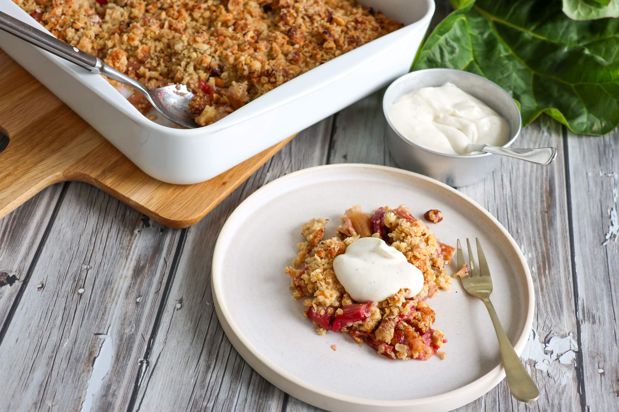 Rabarbercrumble Rabarbercrumble