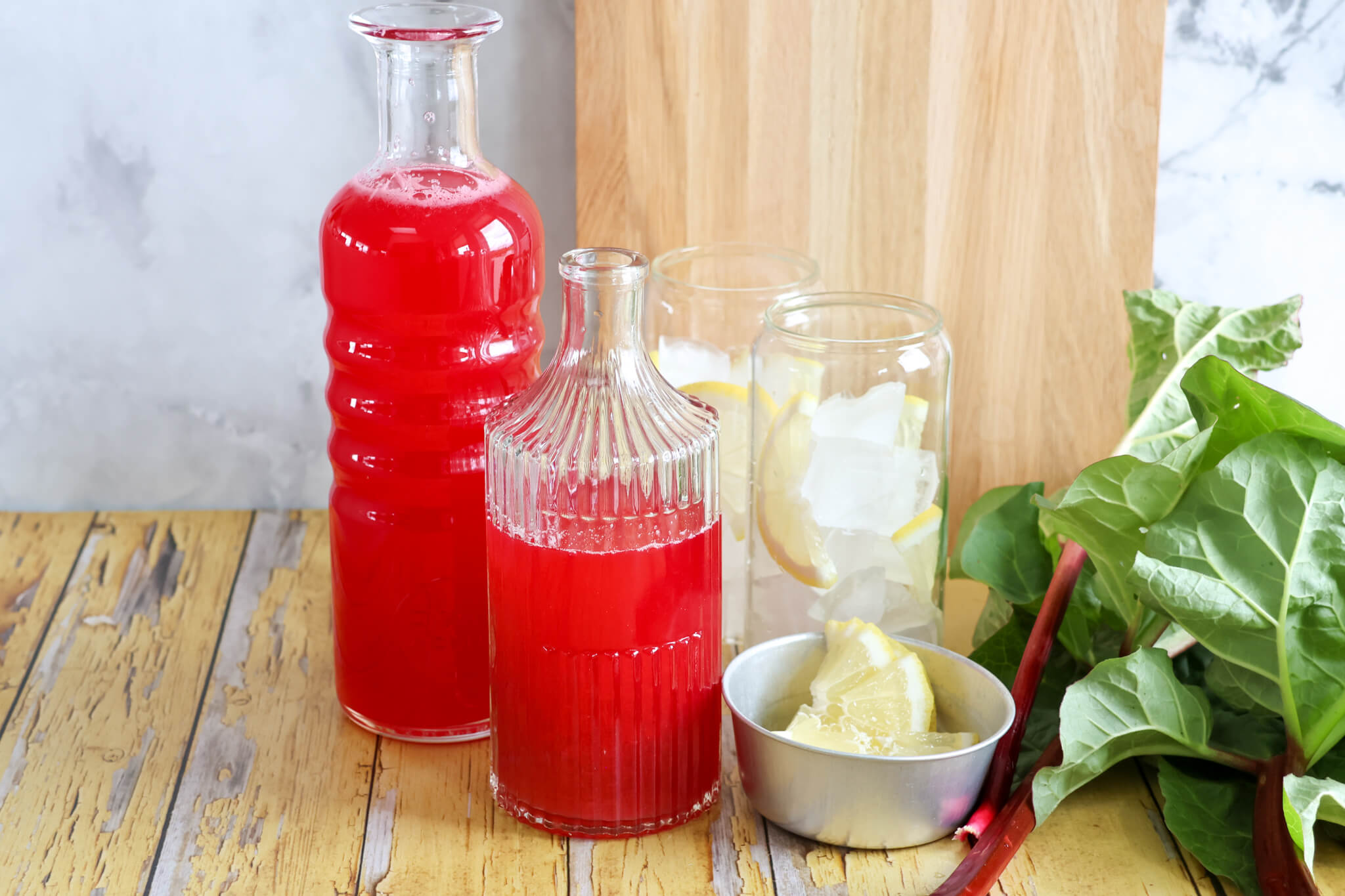 Rabarberlemonade Rabarberlemonade