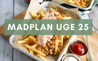 Madplan uge 25