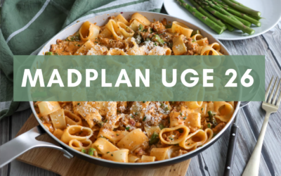 Madplan uge 26