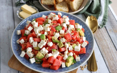 Vandmelonsalat med feta