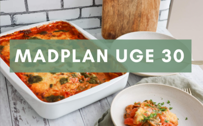 Madplan uge 30