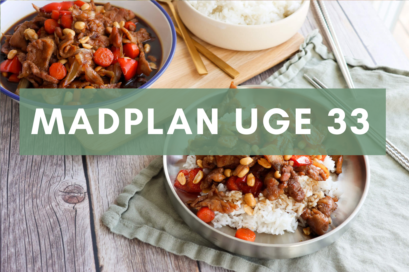 Madplan uge 33