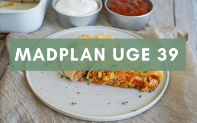 Madplan uge 39