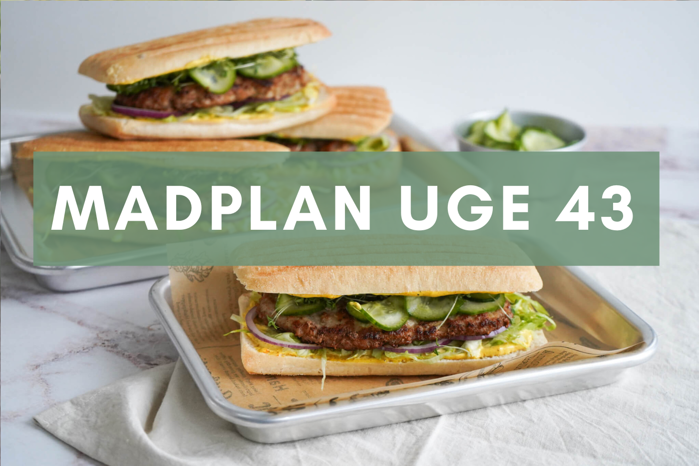 Madplan uge 43 Madplan uge 43