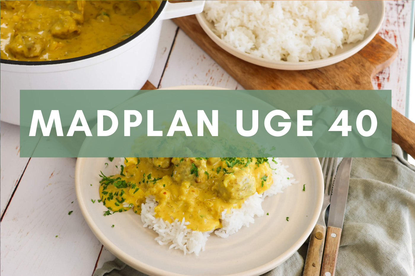 Madplan uge 40