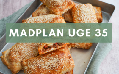 Madplan uge 35