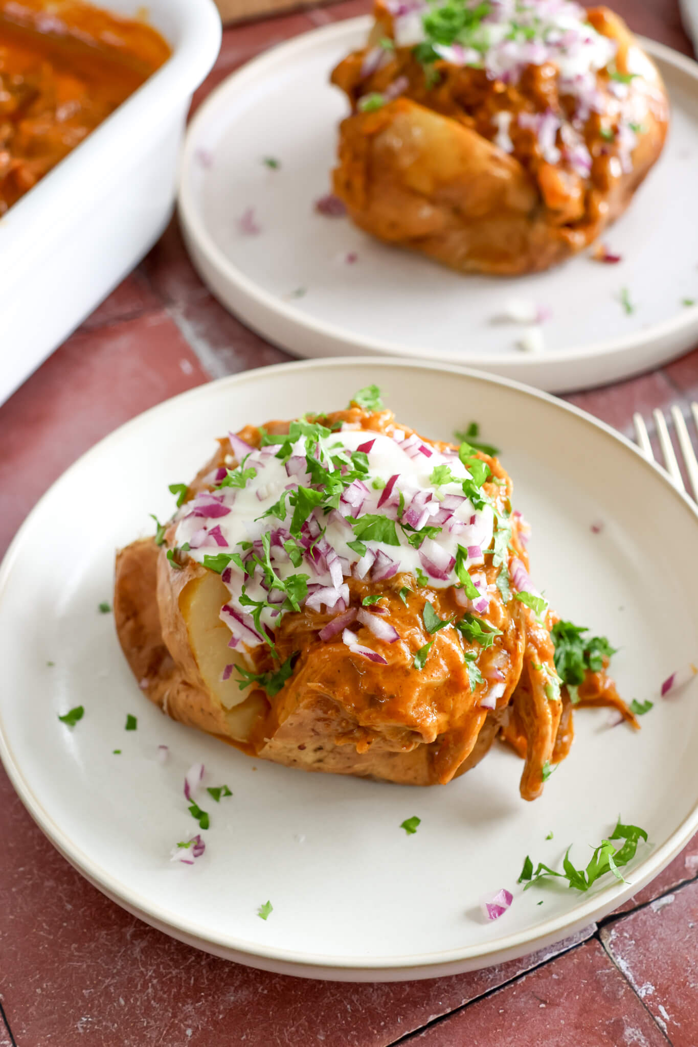 Pulled pork med whiskysauce