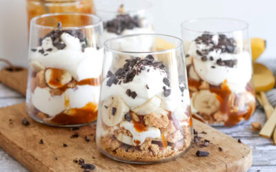 Banoffee pie i glas