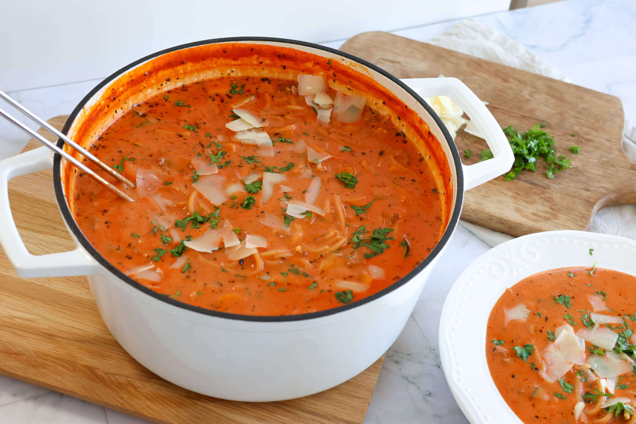 Spaghettisuppe